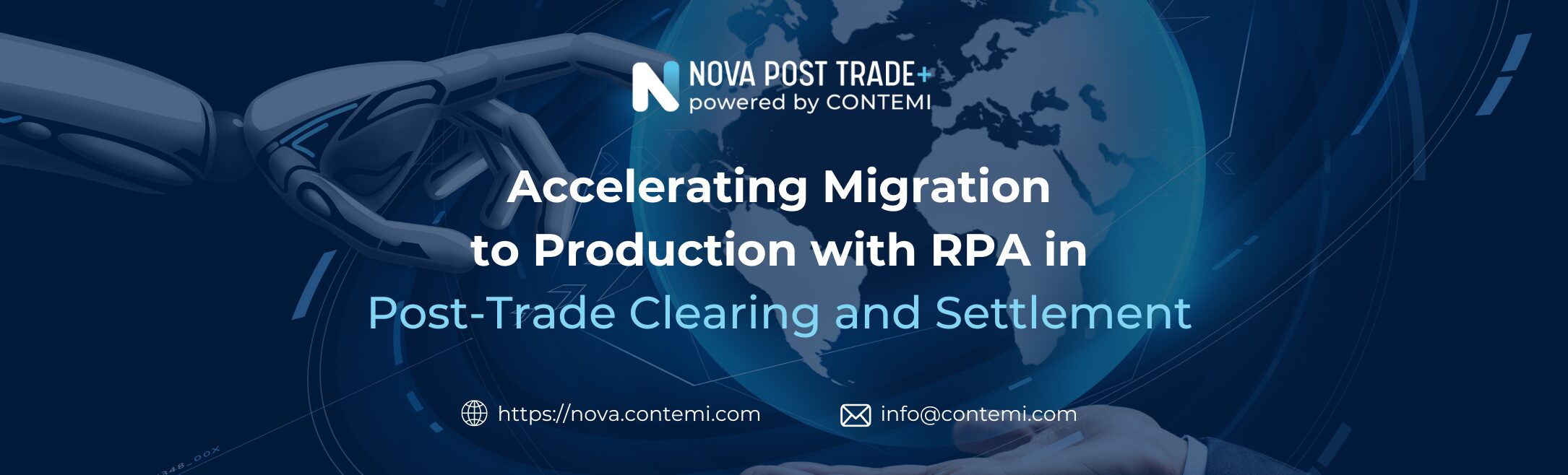 Accelerating Migration to Production with RPA in Post-Trade Clearing and Settlement